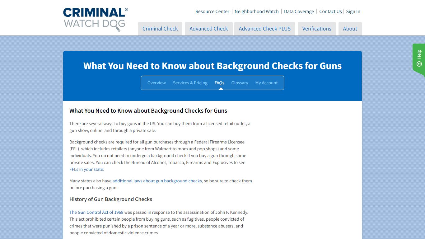 What You Need to Know about Background Checks for Guns